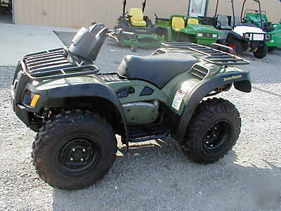 John deere trail buck 650 atv w/ 60HRS 361 miles exec. 