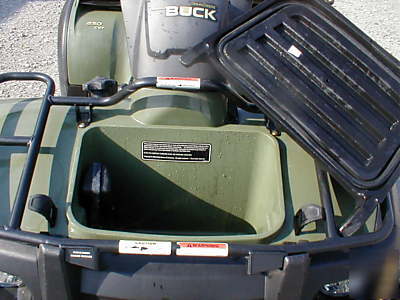 John deere trail buck 650 atv w/ 60HRS 361 miles exec. 