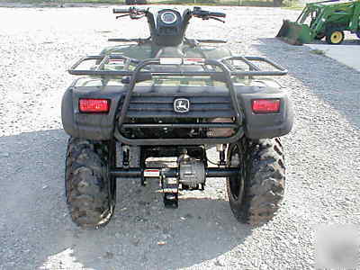 John deere trail buck 650 atv w/ 60HRS 361 miles exec. 