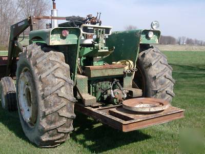 Oliver 1850 perkins diesel wheatland with 1810 loader