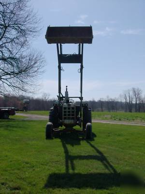 Oliver 1850 perkins diesel wheatland with 1810 loader
