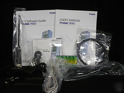 Protek 7830 handheld spectrum analyzer 100KHZ to 2.9GHZ