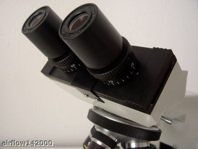 Research binocular compound microscope - high power 