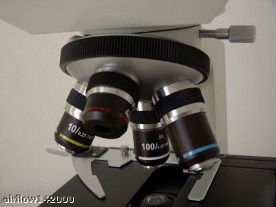 Research binocular compound microscope - high power 
