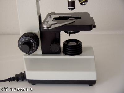 Research binocular compound microscope - high power 