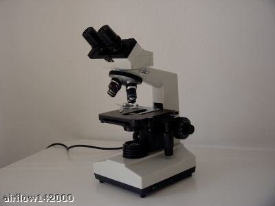 Research binocular compound microscope - high power 