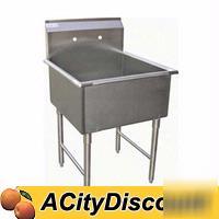 SH24241P prep sink 1 compartment 24 x 24 x 13 nsf