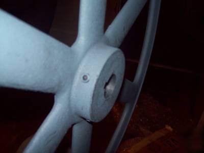 1 american machinery inc large maska v groove pulley 