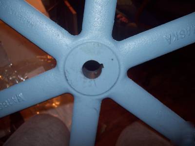 1 american machinery inc large maska v groove pulley 