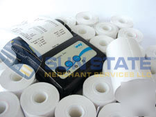 20 rolls way systems wireless terminal printer paper 