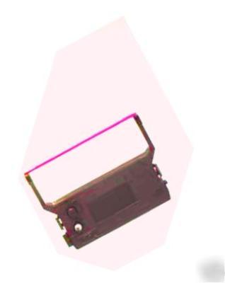 24 verifone 900 black red pos ribbon ruby fuelman