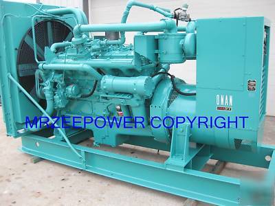 250 kw onan generator natural or propane gas