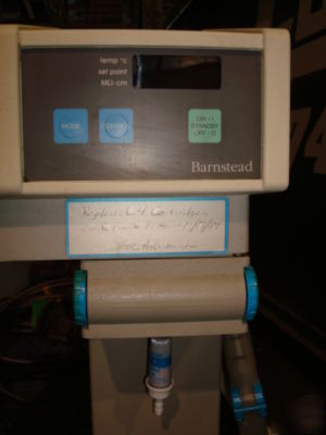 Barnstead-nanopure ultra pure deionization water system
