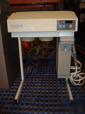 Barnstead-nanopure ultra pure deionization water system