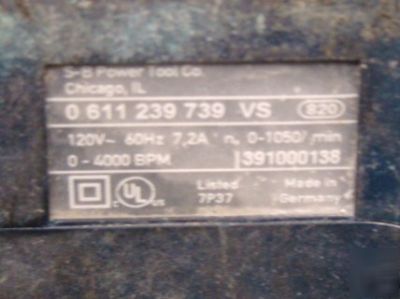 Bosch rotary hammer drill 11239VS