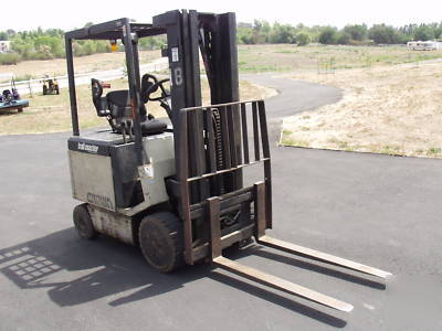 Crown 40 fc tt -188 electric forklift & charger