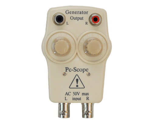 Digital soundcard oscilloscope 2 channel for computerpc