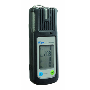 Drager x-am 2000 oxygen gas monitor 