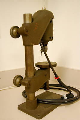 Dumore high speed sensive drill precision vintage press