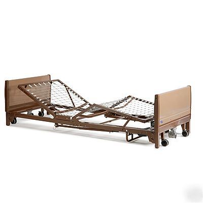 Invacare full electric hospital low bed 9.5