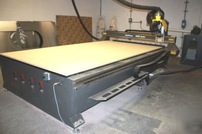 Multi cam cnc router 3000 series low hours nice 