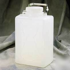 Nalge nunc rectangular carboys with handle, : 2212-0020