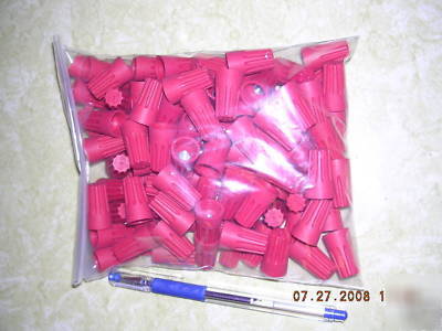 New 100 orange twist lock wire nuts 22-14 wire 