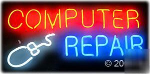 New neon sign computer repair 13