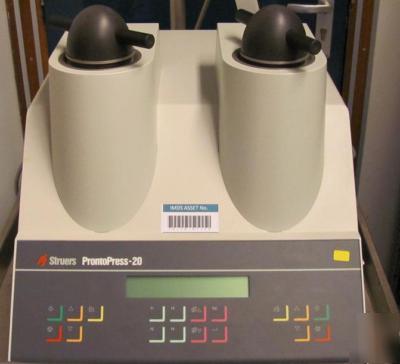 Prontopress-20 dual cylinder mounting press / uniforce