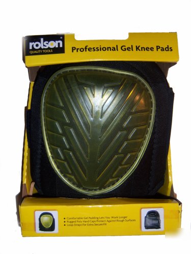 Rolson gel filled knee kneeling pad safty tools boards