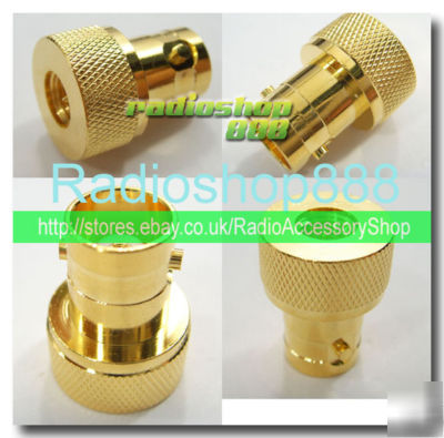 Sma - male to bnc - female adaptor X1 for radio S003A