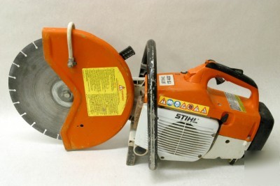 Stihl ts 400 TS400 concrete cut off saw runs good 