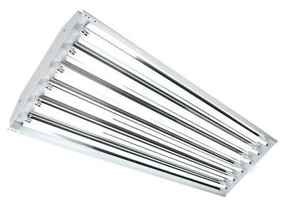 T5 ho fluorescent 6 lamp fixture-best grow lights