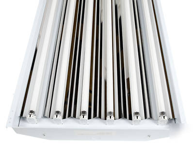 T5 ho fluorescent 6 lamp fixture-best grow lights