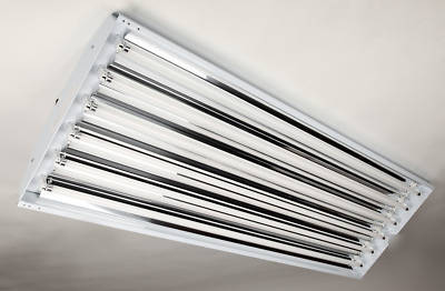 T5 ho fluorescent 6 lamp fixture-best grow lights