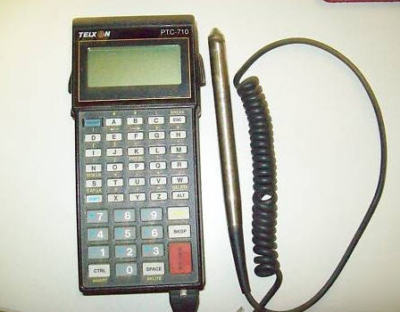 Telxon ptc-710 handheld bar code scanner 128KB