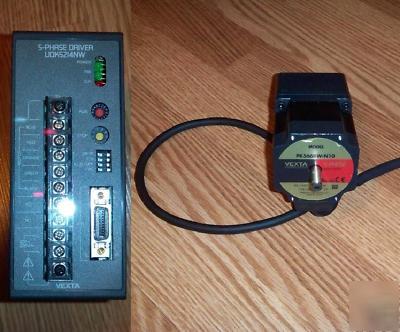 Vexta UPK566BJW 5-phase stepper motor & driver package