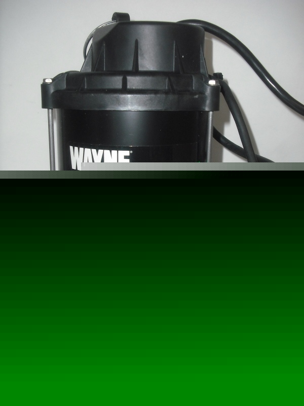 Wayne submersible sump pump 3300 gph 1/3 hp SPT33