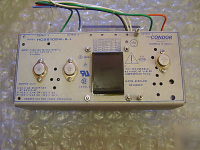 Power one, condor, HCBB105W-a + power supply