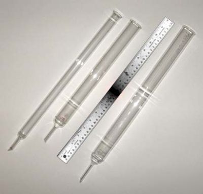 Seln pyrex ace glass fritted chromatography columns