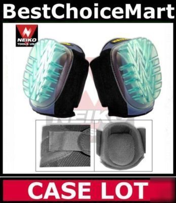 Case lot - 12 pair neiko comfort gel filled knee pads