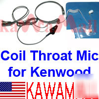 Coil throat mic for kenwood tk-280 2140 3140 TK380/390