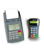 First data fd-100 cc term w/ FD10 pin & 10 rolls paper