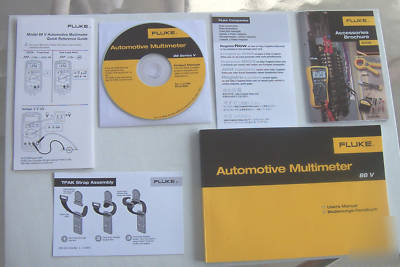 Fluke automotive multimeter model 88 + leads and clips