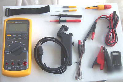 Fluke automotive multimeter model 88 + leads and clips