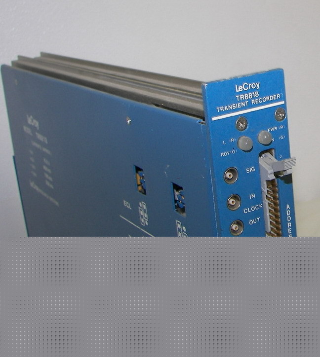 Lecroy tr-8818 transient recorder nim bin module