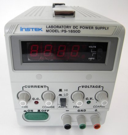 New gw instek ps-1850D dc power supply 18V 5A digital