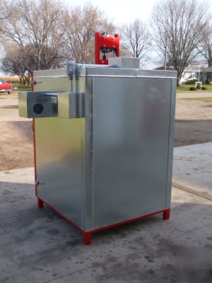 New ( ) powder coat oven, batch oven, powder coating