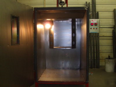 New ( ) powder coat oven, batch oven, powder coating