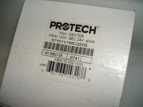 New protech fan center 47-19807-04 in box